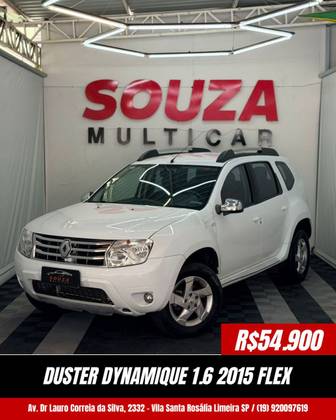 RENAULT DUSTER 1.6 DYNAMIQUE 4X2 16V FLEX 4P MANUAL